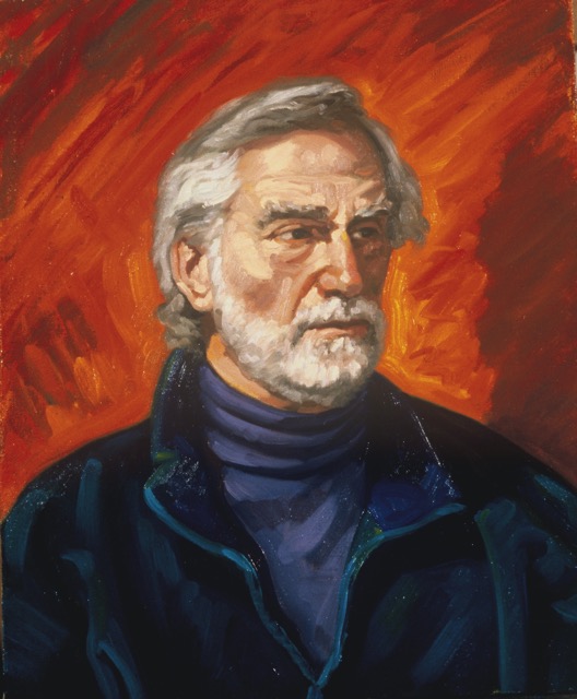 Portrait of Steven Doctor, oil on canvas, 60 x 50, 1995