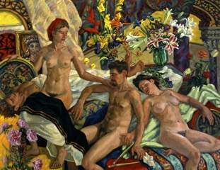 The Persecution of the Icon Painters; oil on canvas, 180x235cm, 2002 - Version 2.jpg
